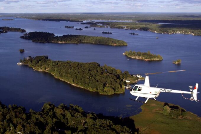1000 Islands: 10, 20, 30, or 60-Min Scenic Helicopter Tour - Departure Location and Transport
