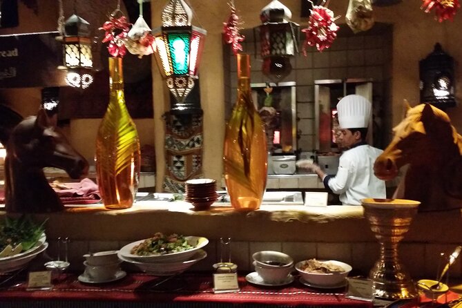 1001 Arabian Nights - Camel Riding and Falcon Posing