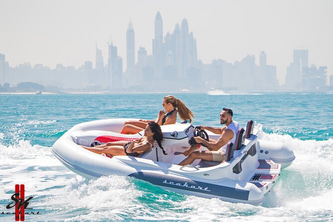 120MINS Dubai Self-Drive Boat Tour With Swimming & Photos - Highlights of the Experience