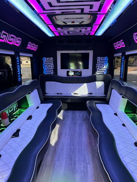 14 Person Party Bus W/ Driver - Experience and Features