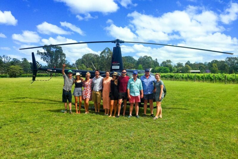 15 Minute Helicopter Scenic Flight Hunter Valley - Pokolbin Wine Region Highlights
