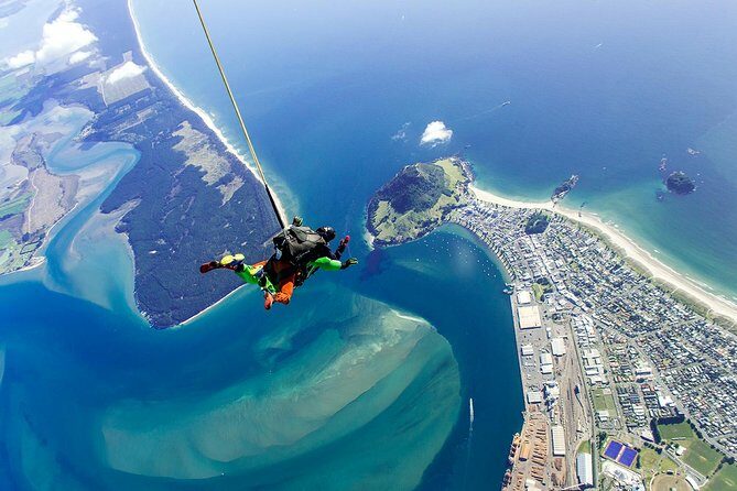 15,000ft Tandem Skydive in Tauranga - Bay of Plenty - Key Points