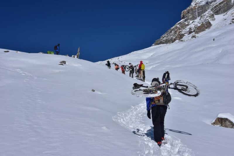 16-Day Annapurna Region Mountain Biking Tour - Accommodation and Meals