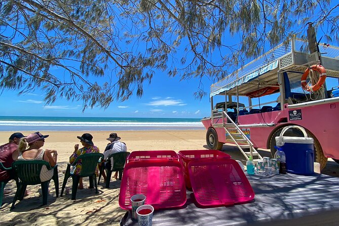 1770 Coastline Tour by LARC Amphibious Vehicle Including Picnic Lunch - Eurimbula National Park Discovery