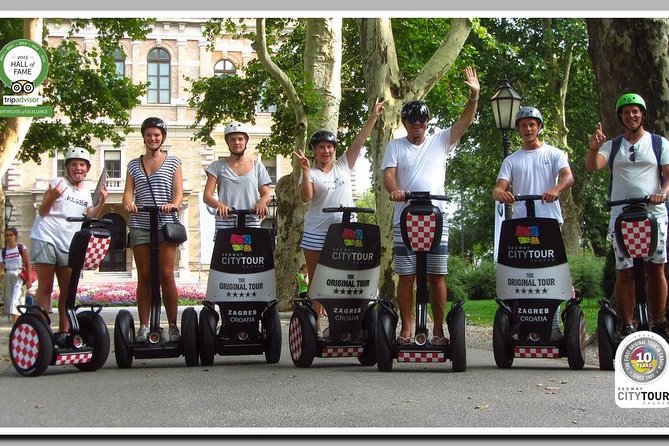 (180min) Zagreb Leisure Tour-More Ride up to the Mirogoj Cemetery - Delightful Segway Experience