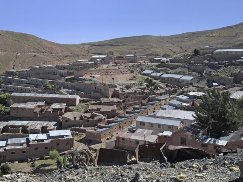 1D Private Tour of Uyuni Salt Flats and Pulacayo Old Mines - Pulacayo Town
