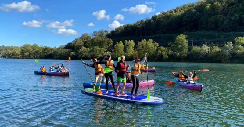 1h30 of Supersize Paddle on the Saône River Near Lyon - Experience Highlights