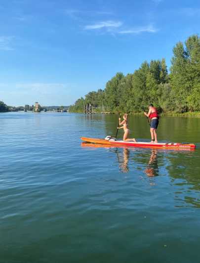 1h30 of Tandem Paddle on the Saône River Near Lyon - Highlights of the Paddle