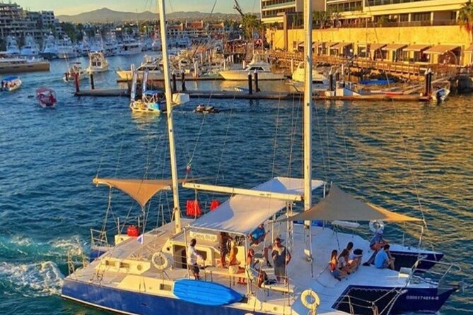 2.15 Hour Sunset Tour on Catamaran in Cabo San Lucas - Included Amenities and Pricing