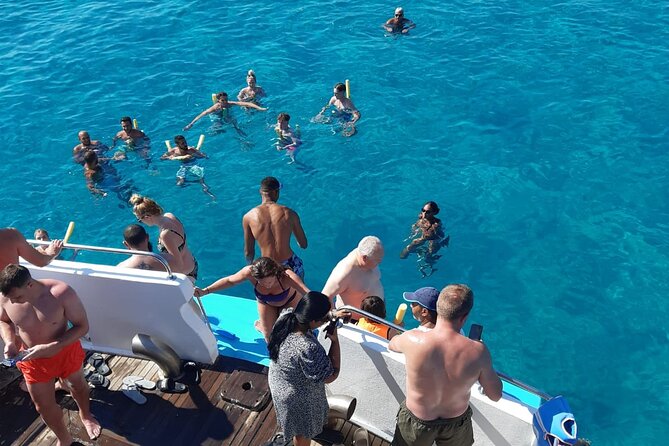 2.5 Hour Glass Bottom Boat Trip, Snorkeling, Sliding and Fun - Transportation and Participation