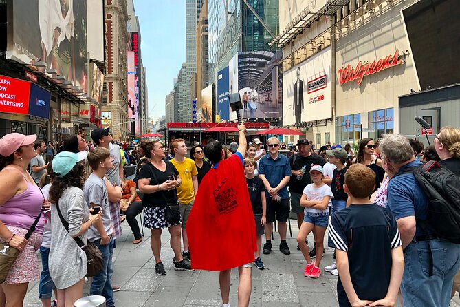 2.5 Hour Private Super Tour of NYC: Heroes! Comics! More! - Tour Inclusions and Exclusions