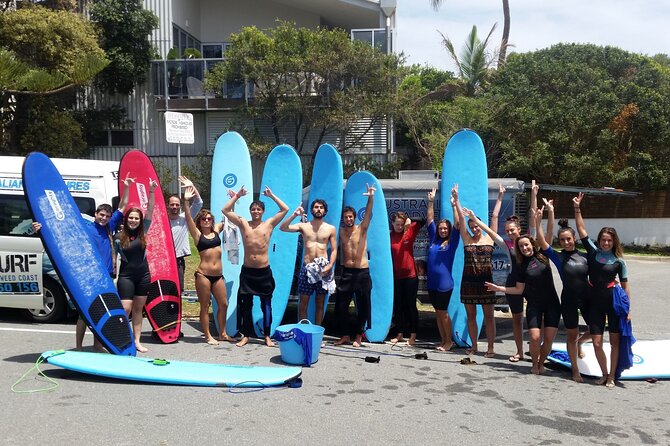 2.5-Hour Ultimate Learn to Surf Adventure - Recommended Fitness Level