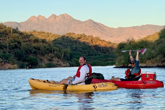2.5 Hours Guided Kayaking and Paddle Boarding on Saguaro Lake - Activity Duration