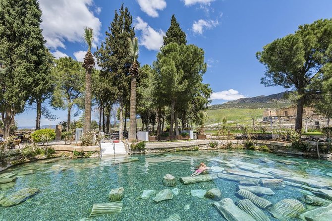 2-Day Ancient Ephesus and Pamukkale Hot Springs Tour From Fethiye - Exploring Pamukkale Hot Springs