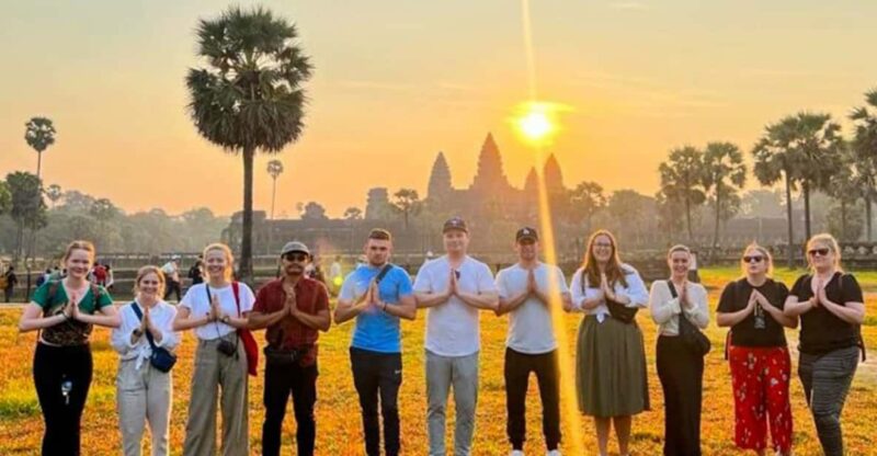2-Day Angkor Wat Complex Sun Rise & Sun Set With Guided Tour - Itinerary Details: Day 1