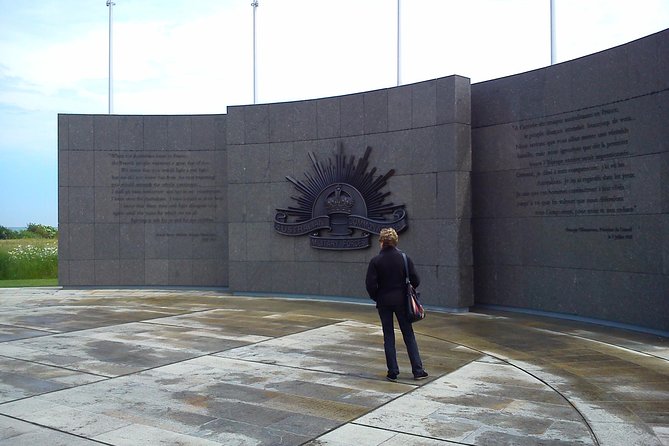 2 Day Australian WW1 Battlefield Tour in Flanders the Somme From Bruges or Ypres - Inclusions