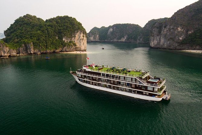 2-Day Doris Cruise With Swimming Pool Visit Lan Ha Bay Discovering and Kayaking - Itinerary Details