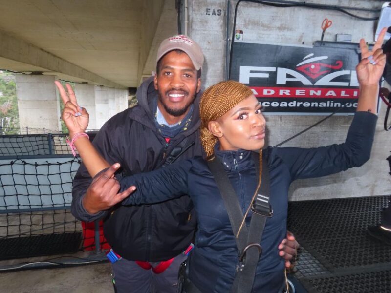 2-Day Garden Route Bungee Jump, Zipline & Shark Diving Tour - Day 1: Bungee Jumping