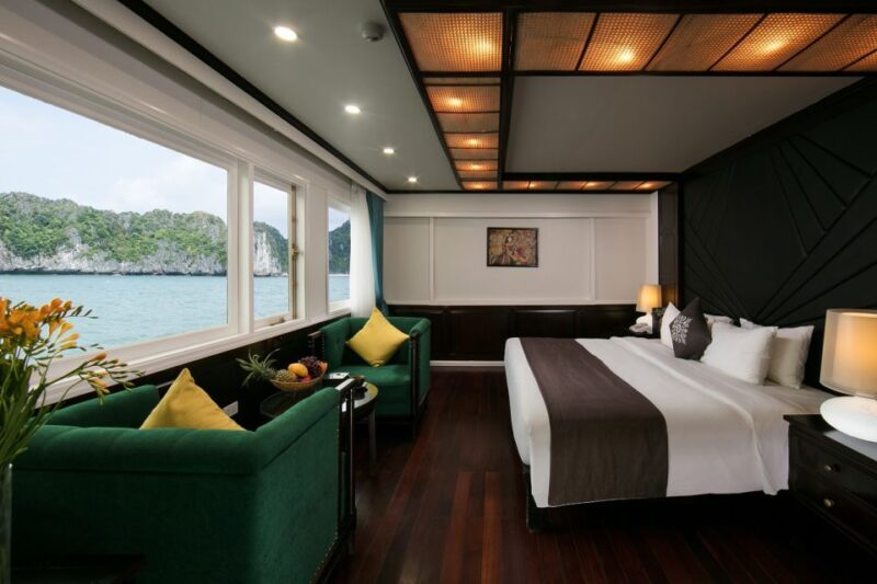 2-Day Ha Long Bay Luxury Cruise & Jacuzzi - Cruise Inclusions