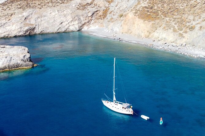 2-Day Private Sailing Tour Around Milos, Kimolos and Polyaigos - Overnight Stay in Kimolos