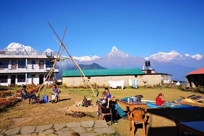 2-Day Private Trekking Tour to Australian Camp & Dhampus - Accommodation and Dining