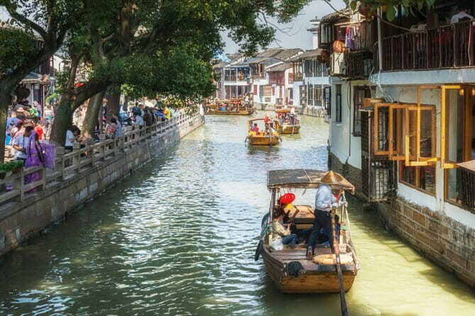 2-Day Zhujiajiao Water Town, Shanghai and Suzhou Private Tour - Discovering the Charm of China’s Water Towns and Historic Cities