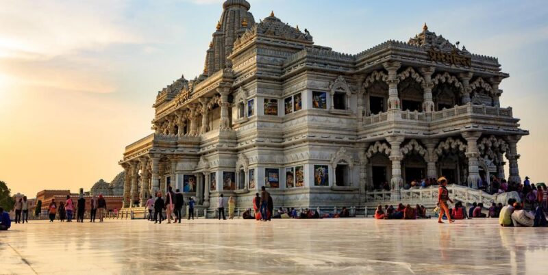 2 Days Mathura and Vrindavan Tour With Aarti and Boat Ride - Key Points