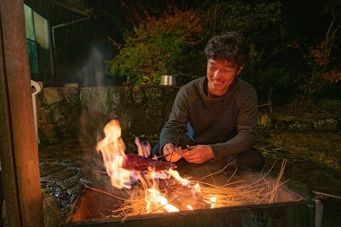 2 Days Private Tour in Okayama With Charcoal-Grilled Local Food - Accommodation and Meals