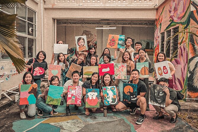 2 Hour Art Jamming Session in Singapore - Activity Duration and End Point