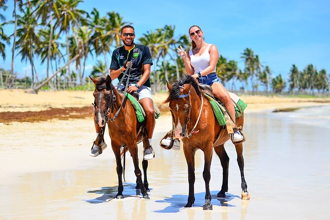 2-Hour Beach Horseback Riding in Punta Cana + Gift SIM Card - Horseback Riding Experience