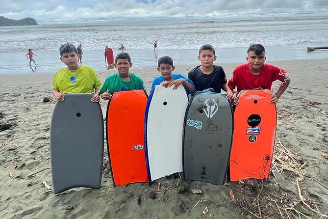 2-Hour Bodyboard Lessons for Kids in Manuel Antonio Beach - Transportation and Pickup