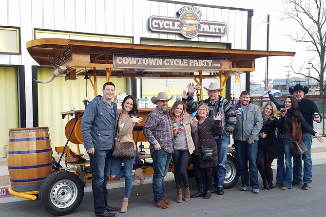 2-Hour BYOB Cowtown Cycle Party for 6-15 Happy Adults in FW - Alcohol Policies and Restrictions