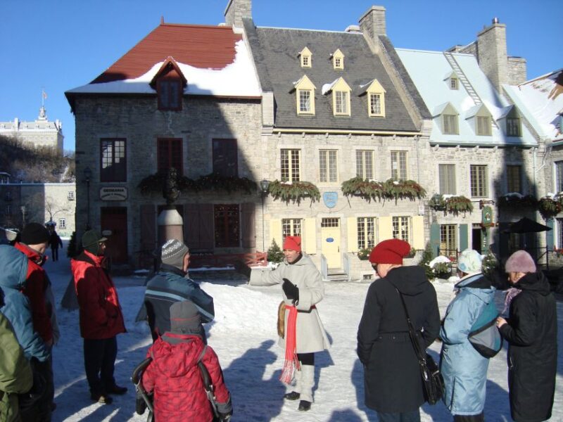 2-Hour Christmas Magic Tour in Old Quebec - Tour Details
