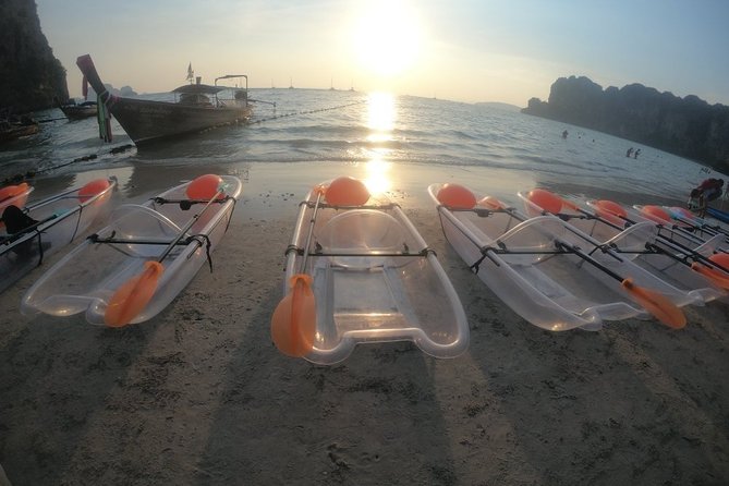 2-Hour Clear Kayak Illuminated Night Tour in Krabi - Inclusions and Equipment