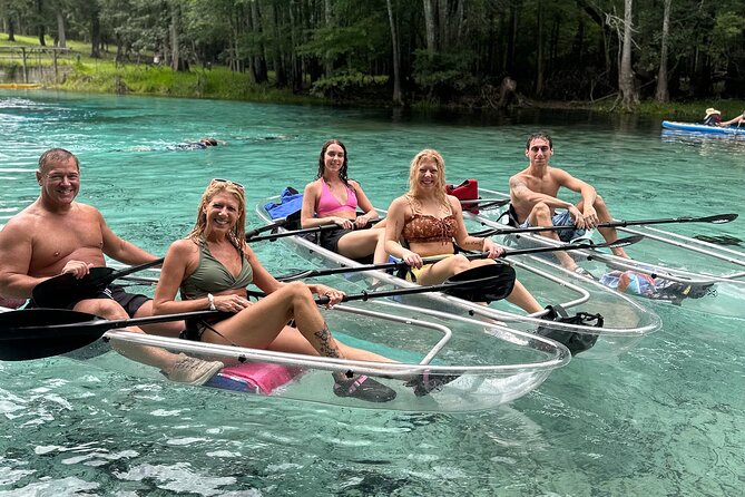 2 Hour Glass Bottom Guided Kayak Eco Tour in Gilchrist Blue - Accessibility