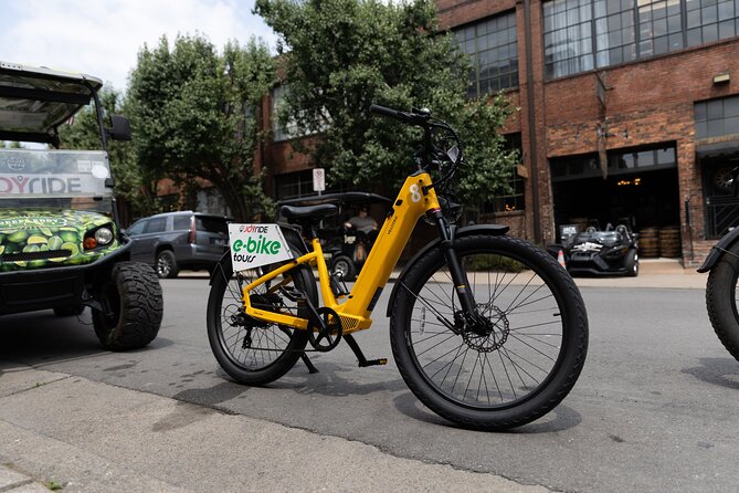 2-Hour Guided E-Bicycle Sightseeing Tour of Nashville - Booking Information