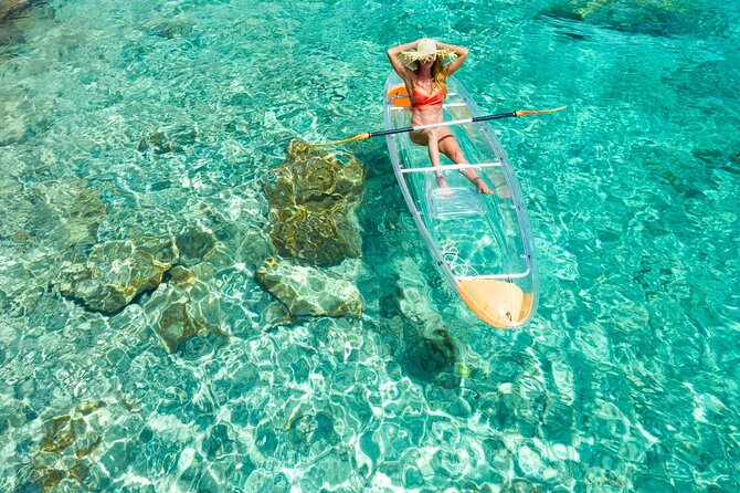 2-Hour Guided Transparent Kayak Sunset Tour From Premantura - Key Points