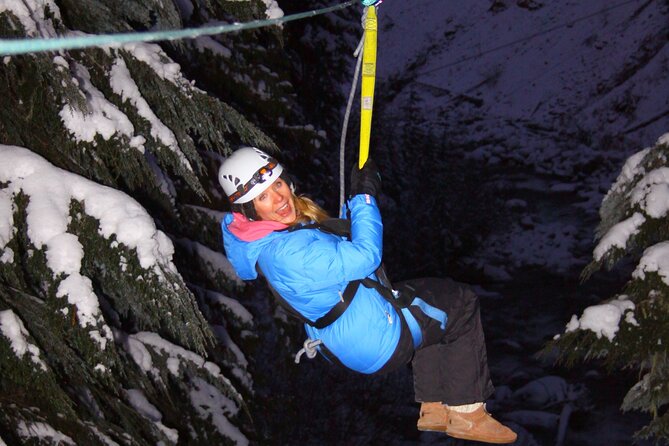 2 Hour Late Afternoon Winter Zipline Adventure - Suitability