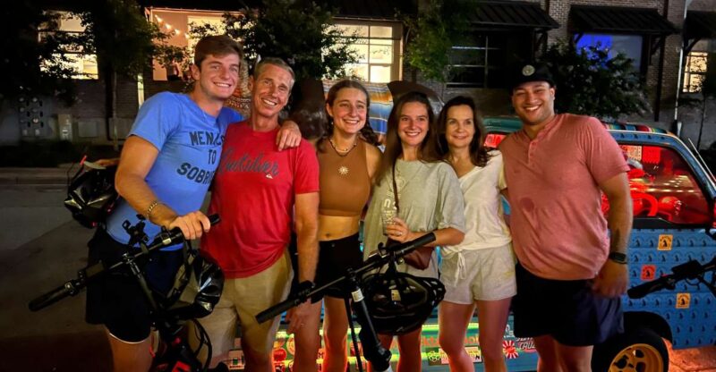 2-Hour Night Rider E-Bike Bar Crawl - Key Points