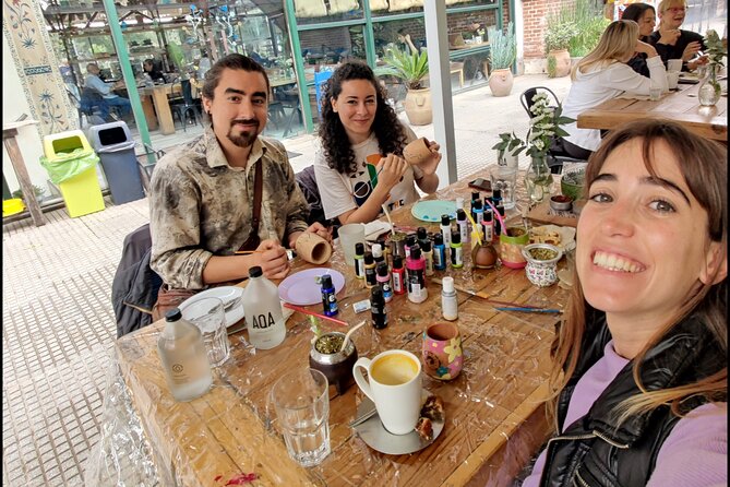 2 Hour Paint Your Mate and Yerba Mate Tasting Activity - Mate Cup Painting Activity