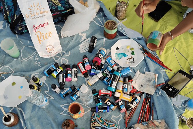 2 Hour Paint Your Mate and Yerba Mate Tasting Activity - Savory and Sweet Treats
