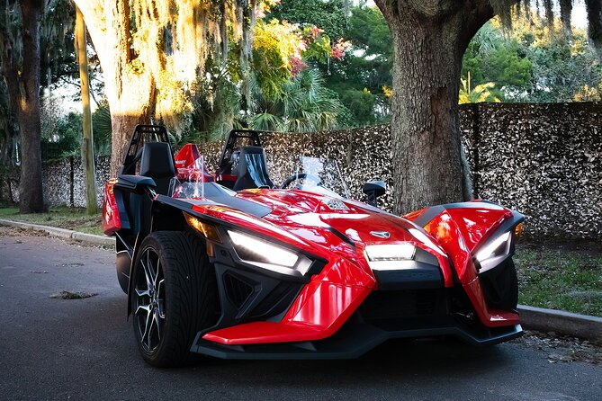 2-Hour Polaris Slingshot Rental in St. Augustine - Additional Information