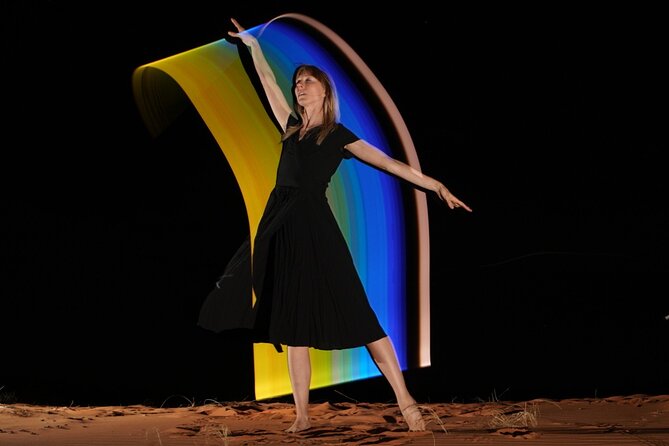 2-Hour Private Light Painting Experience on the Sand Dunes - Experience Overview