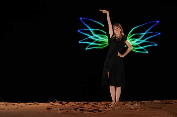 2-Hour Private Light Painting Experience on the Sand Dunes - Inclusions and Pricing