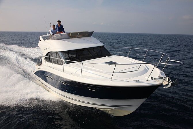 2 Hour Private Sunset Cruise on Luxury Motor Boat With Drinks - Breathtaking Coastline Views