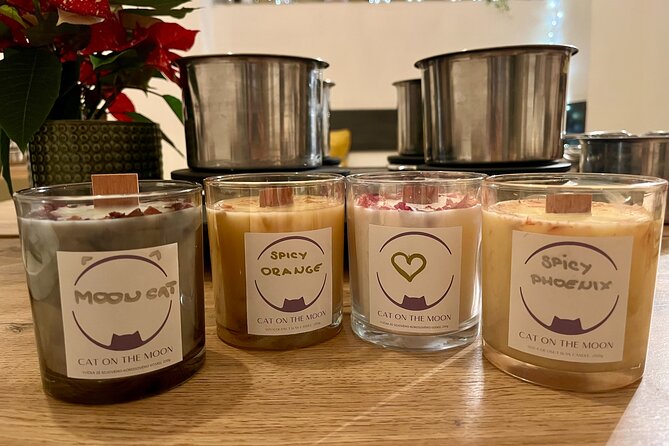2 Hour Soy Candles Workshop in Prague - Creative Candle Customization