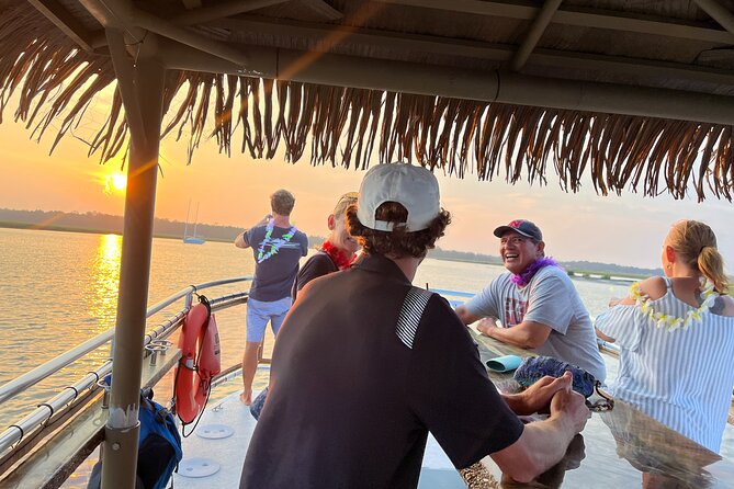 2-Hour Tiki Boat Tour in Folly Beach - Meeting Point and Pickup Options
