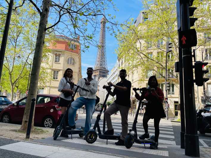 2-Hour Top Sights Paris E-scooter Tour - Key Points