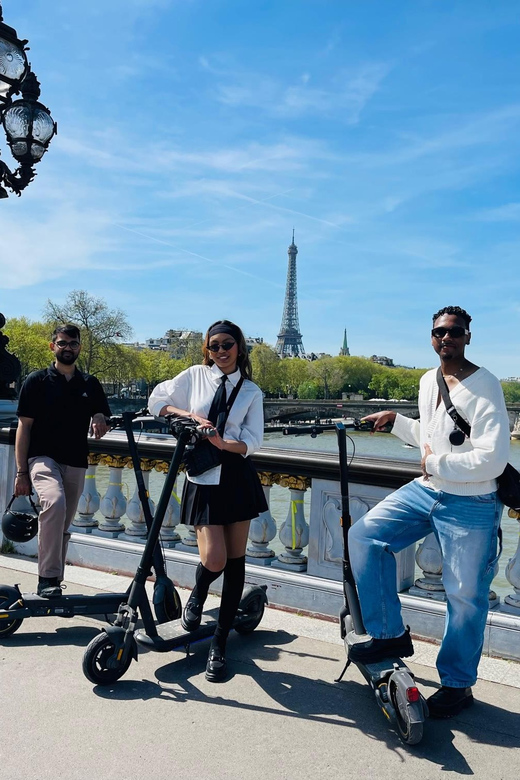 2-Hour Top Sights Paris E-scooter Tour - Booking Information