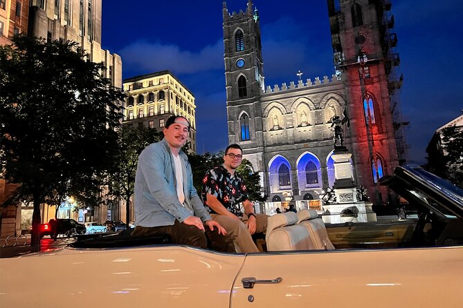 2 Hour Tour of Montreal in Vintage Convertible Cadillac + Murals in Le Plateau - Private Tour Experience